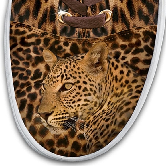 BRADFORD EXCHANGE LEOPARD - Picture 2 of 3